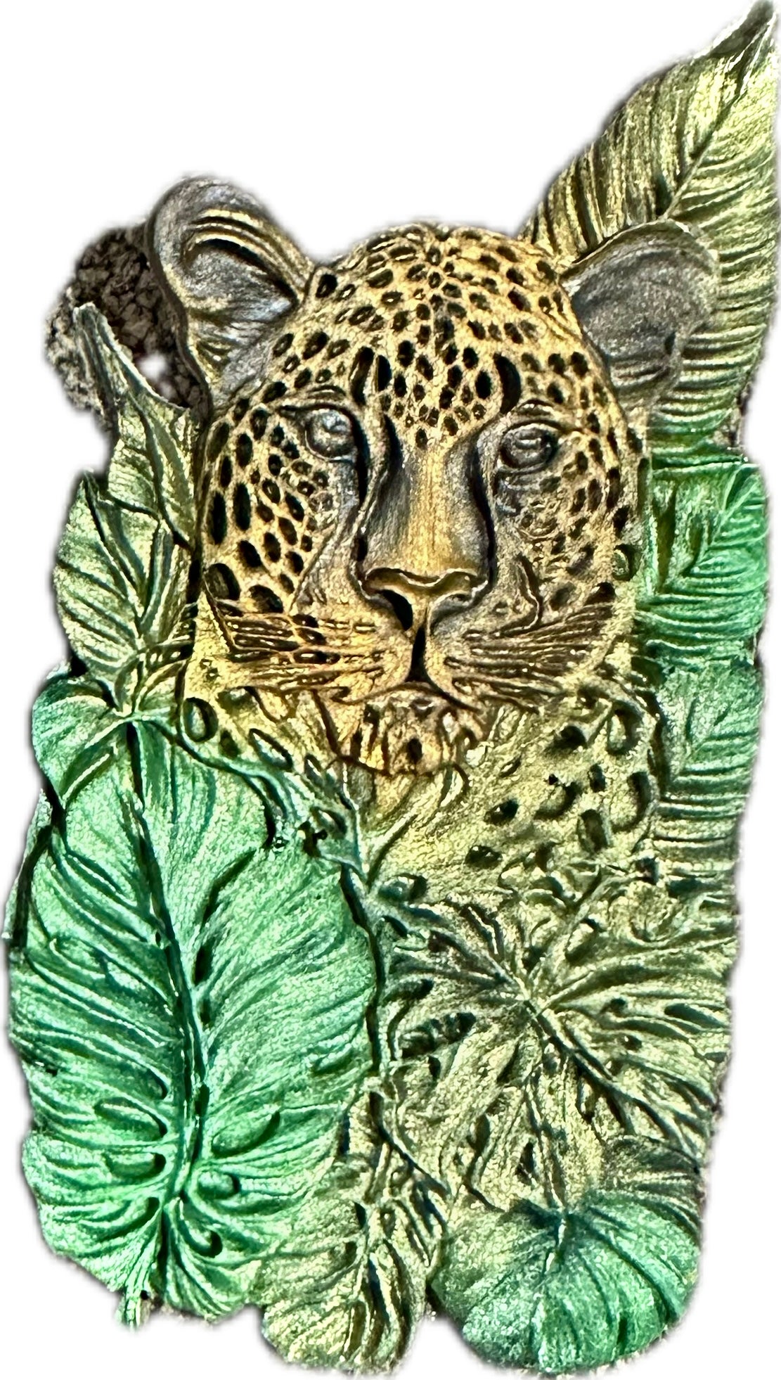 Leopard key chain