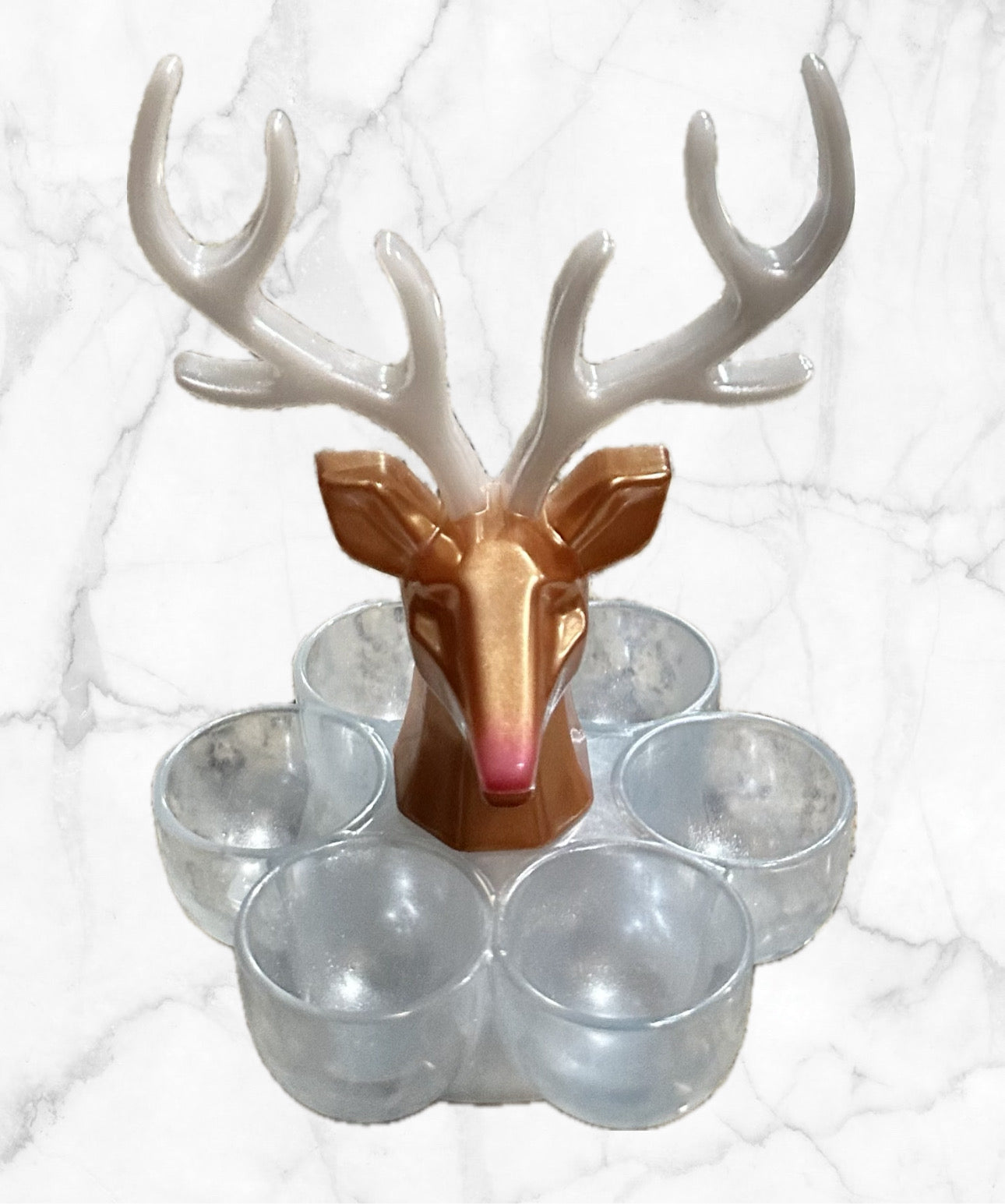 Antlered Deer Dish