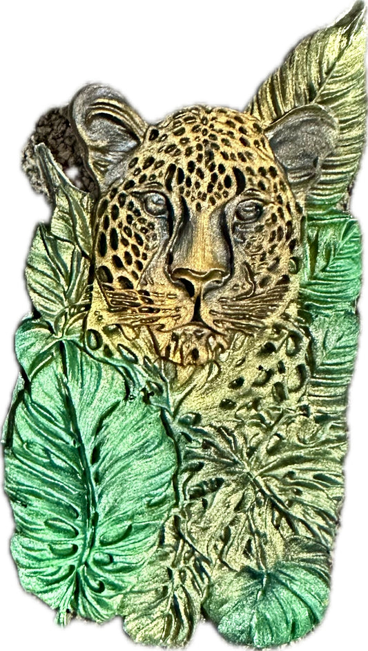 Leopard key chain