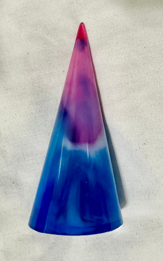 TYE-DYE Red White and Blue Large Cone