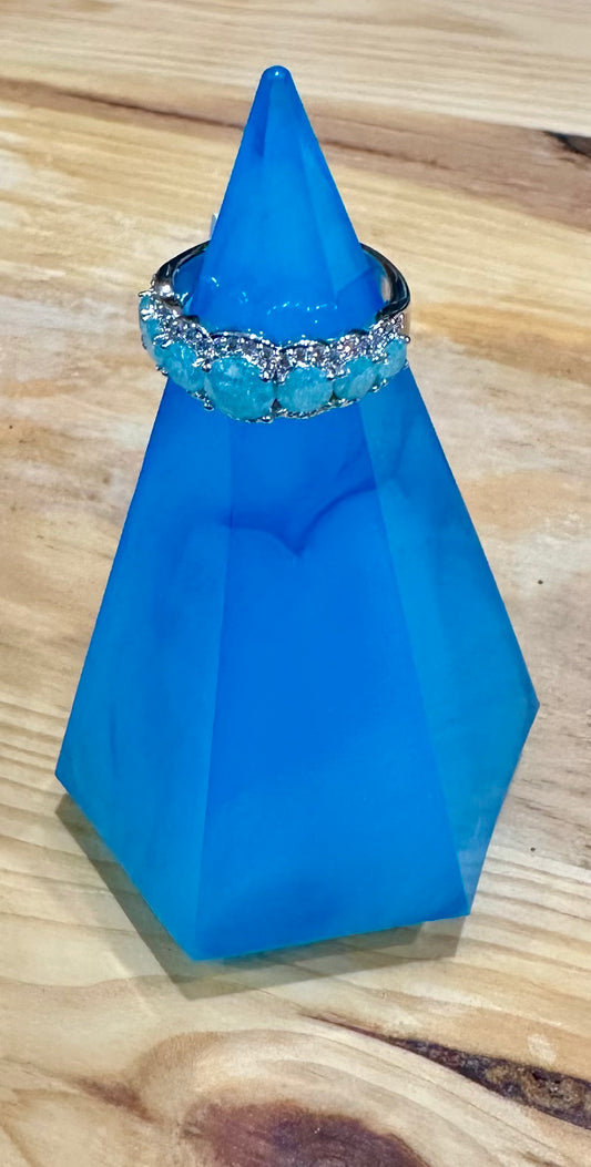 Ocean Blue large Diamond