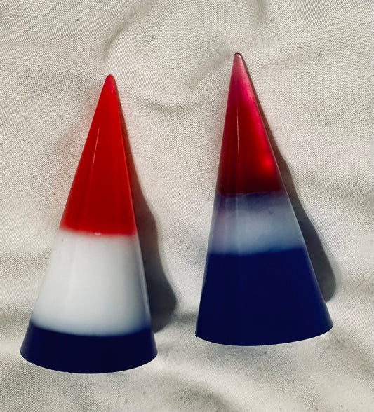 Red White and Blue small cone