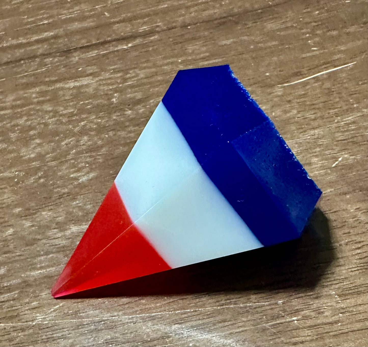Small Red White and Blue Diamond