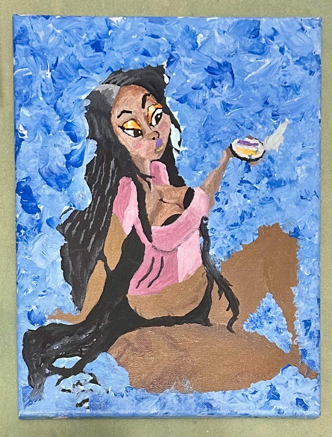 Reflections of Confidence Canvas painting