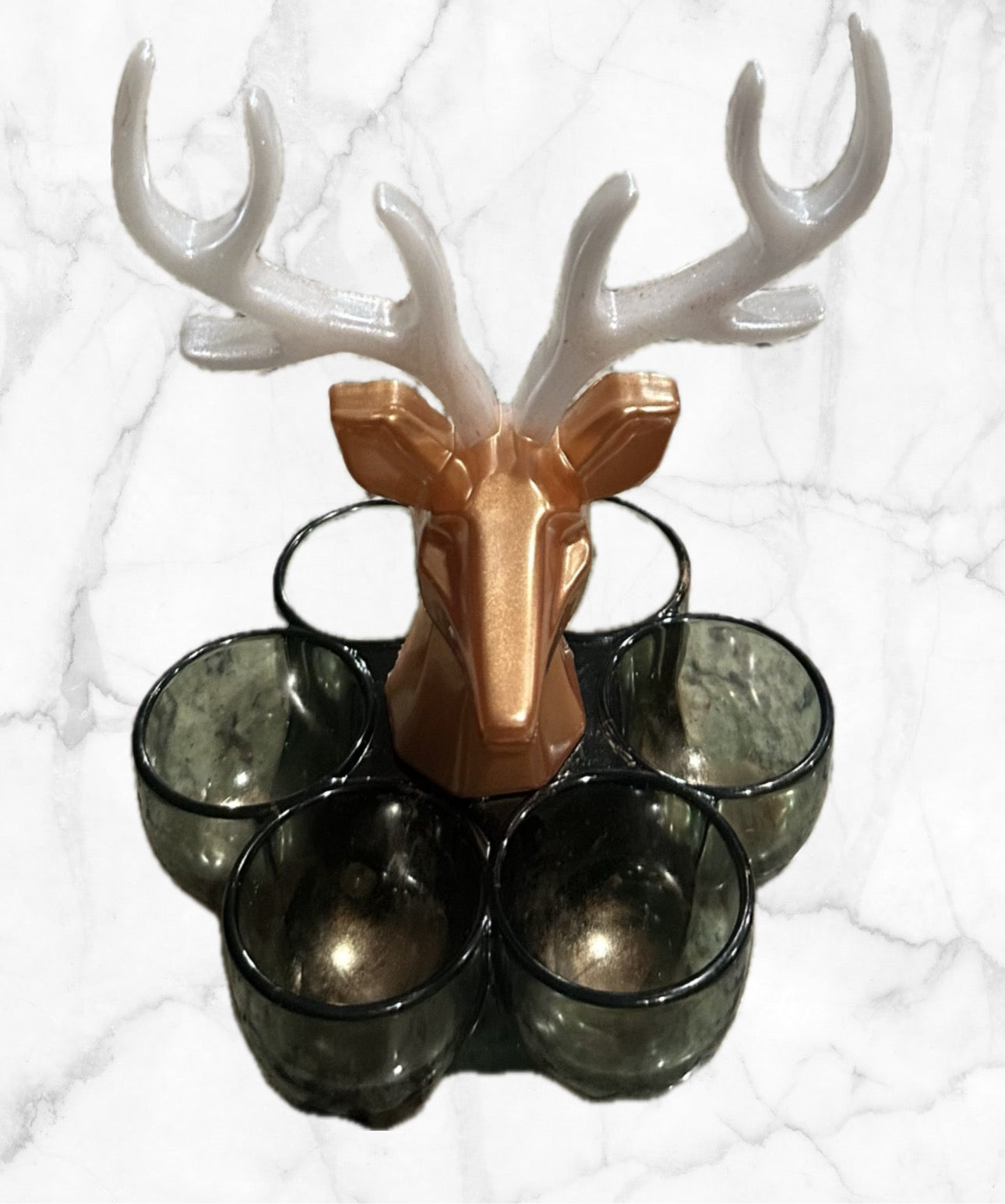 Antlered Deer Dish