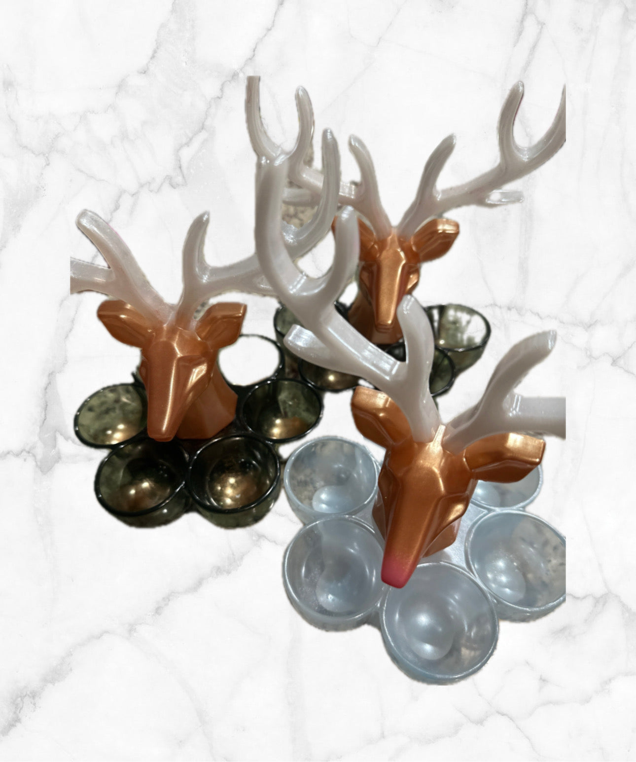 Antlered Deer Dish