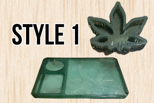 Rolling Tray with Ash Tray